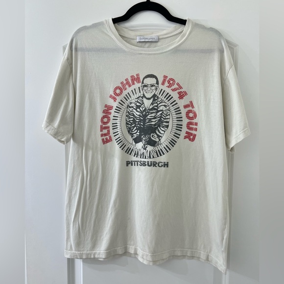 COPY - DAYDREAMER Elton John Pittsburgh Boyfriend Tee - Picture 2 of 3